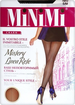 MISTERY LINEA RETE (сетка, шов по ноге) (100/10)*