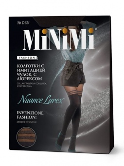NUANCE LUREX 70 (имитация чулок с люрексом)(60/1)*