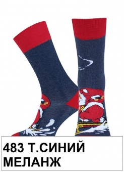 20С2146 Носки муж. CLASSIC NEW YEAR 2024  70% хл 28% па 2% эл