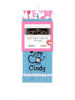 OMSA kids Collant 12Р33-1 с рисунком (Cindy)