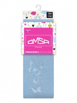 OMSA kids Collant 12A01-3 с ажур рис (бабочки)