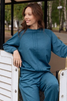 ДЖЕМПЕР ЖЕНСКИЙ арт. 1900W-30107.1F-717 Хлопок 95%, Эластан 5%