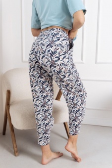БРЮКИ ЖЕНСКИЕ арт. 4506W-50090.1H-016  АГАТА бананы Хлопок 95%, Эластан 5%